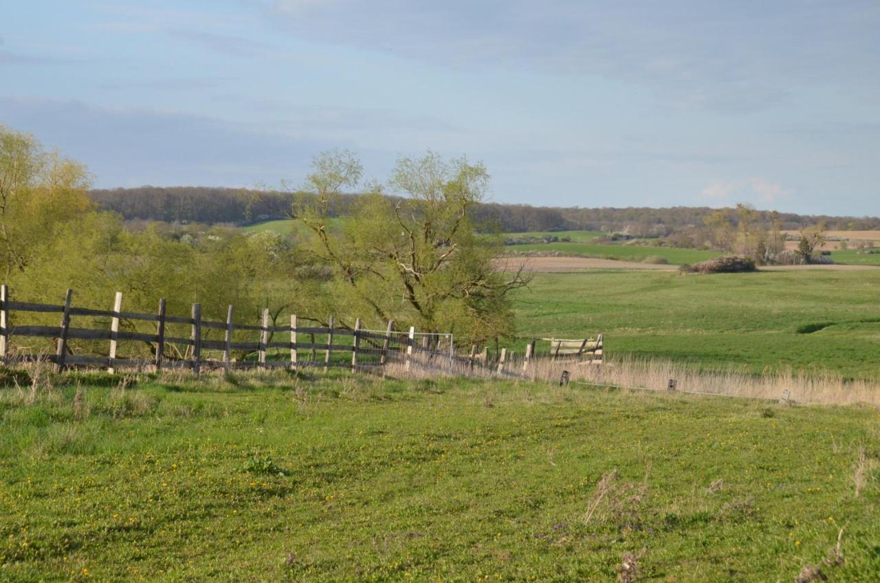 Ferienwohnung Uckermarkblick Ziehten Buitenkant foto